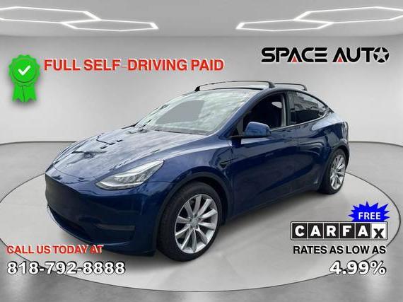 TESLA MODEL Y 2020 5YJYGDEF3LF014063 image